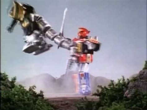 Mighty Morphin Power Rangers Megazord And Dragonzord