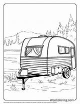 100  Camper & RV coloring pages Free PDF To Print Woo Coloring sketch template