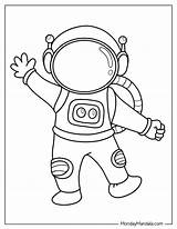 36 Astronaut Coloring Pages Free PDF Printables sketch template