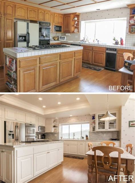 Kitchen Cabinet Refacing-Before and After | Refacing kitchen cabinets, Kitchen remodel, Kitchen ...