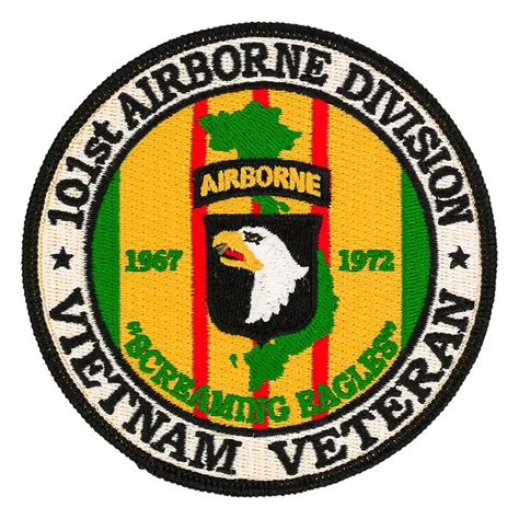 101st Airborne Division Vietnam Veteran Patch | Flying Tigers Surplus