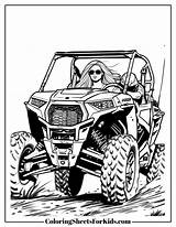 Polaris Rzr Xp1000 Utv Clip Art Sketch Coloring Page sketch template