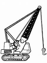 Kleurplaten Kleurplaat Maschinen Graafmachine Kraanwagen  sketch template