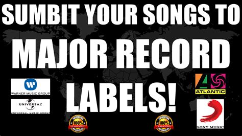 We'll Help Submit Your Music To Major And Indie Record Labels for $20 ...