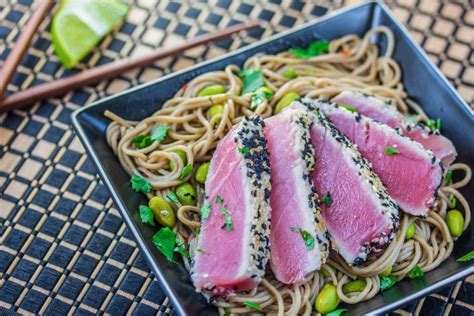 Chef Ami: Recipe for Seared Sesame Crusted Tuna