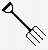Pitchfork Coloring Page  HD Png Download Transparent sketch template