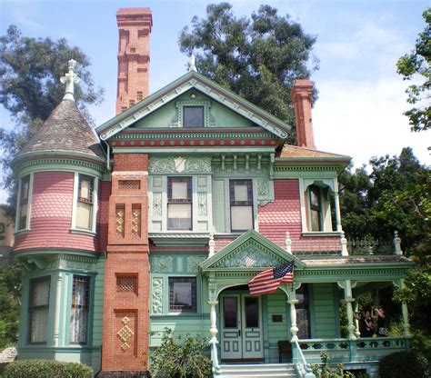 Hale House - Heritage Square Museum - Los Angeles, California, USA : r/architecture