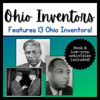 Ohio Inventors Book & Activities by Off the Book Teaching | TPT