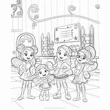 Butterbean Cafe Coloring Pages sketch template