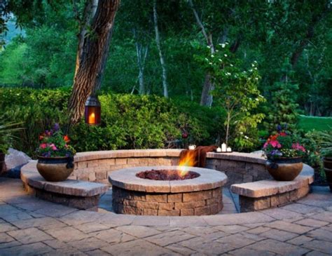 15 Outstanding Cinder Block Fire Pit Design Ideas For Outdoor