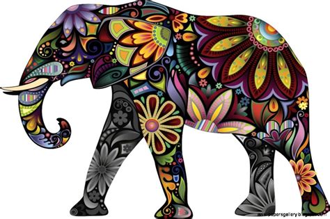 Mandala Elephant Wallpapers - Top Free Mandala Elephant Backgrounds ...