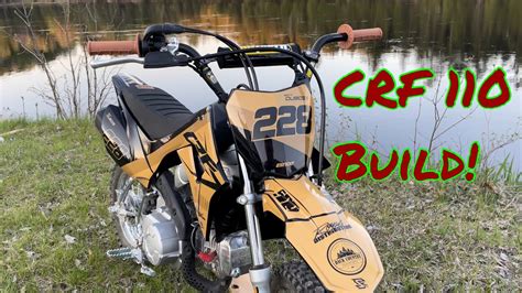 2022 CRF 110 Pit Bike Build! - YouTube