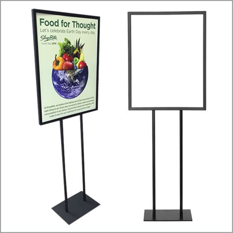 Poster Frame Display Stand, Banner/Sign Holder, Retail Display