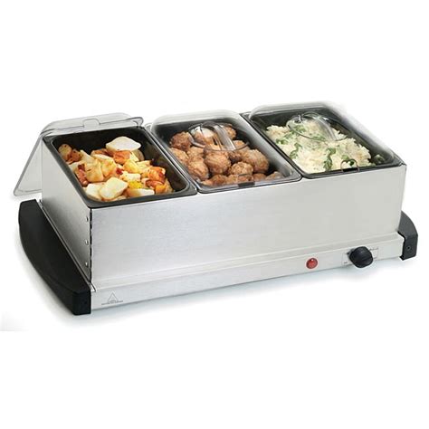 Mini Stainless Steel Buffet Server/ Warming Tray - Free Shipping Today - Overstock.com - 11643746