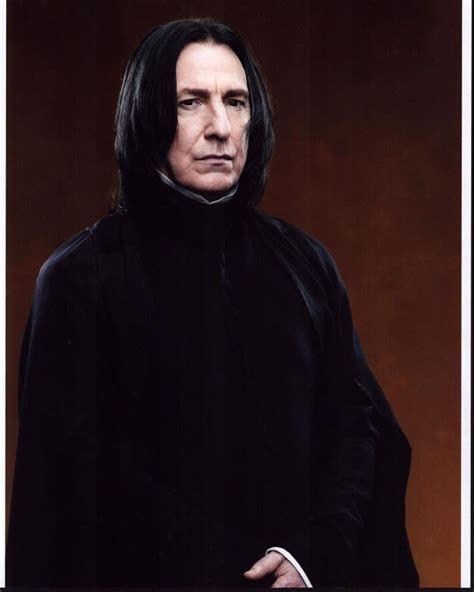 Alan Rickman In Costume As Severus Snape Photo Print (8 x 10) - Posterazzi