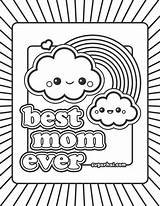 Free Best Mom Ever Coloring Page  coloring Pages sketch template