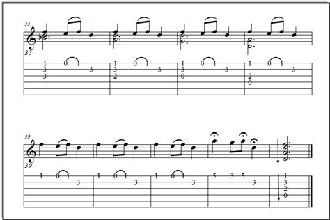 Carol of the Bells Guitar Tab