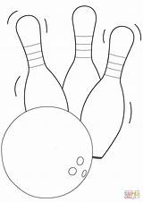 Bowling Ball And Pins coloring Page  Free Printable Coloring Pages sketch template