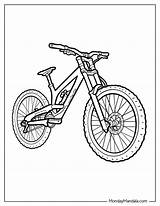 20 Bicycle Coloring Pages Free PDF Printables sketch template