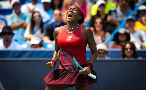 Coco Gauff pokonała rozstawioną z numerem 1 Igę Świątek w półfinale turnieju WTA/ATP Cincinnati Open