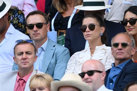 Jordan Spieth's Wife Annie Covers Baby Bump in Florals at Wimbledon