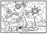 Cute Winter Coloring Pages At GetColoringscom  Free Printable sketch template