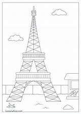 Eiffel Tower Coloring Pages For Kids 12 Printable PDFs sketch template