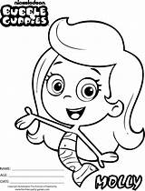 Bubble Guppies Molly Coloring Pages  Nation sketch template