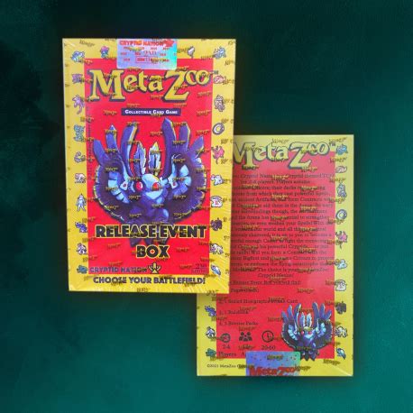 MetaZoo - Cryptid Nation 2nd Edition Release Event Box - The Mana Shop