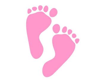 baby girl feet clipart - Clip Art Library