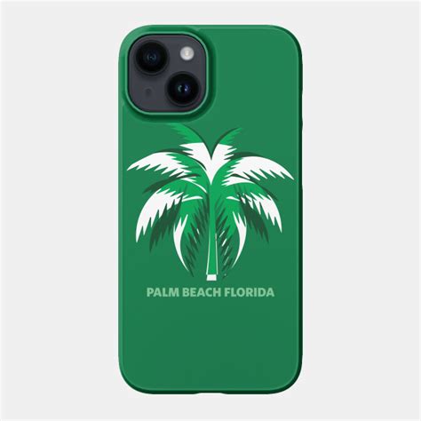 Palm beach Florida - Palm - Phone Case | TeePublic