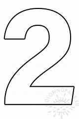 Numbers Colouring Sheet  Worksheet24 sketch template