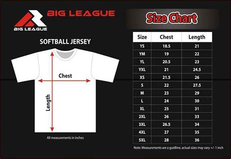 Uniform Sizing – Hawaii Baseball Association – HiBA