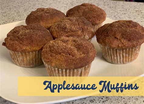 Applesauce Muffins Recipe