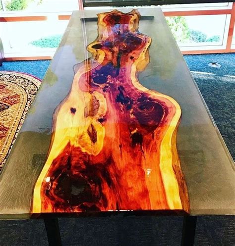 32 Awesome Resin Wood Table Design | Wood table design, Epoxy wood table, Epoxy resin wood
