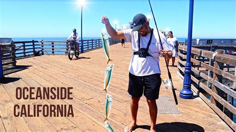 Oceanside CA PIER FISHING - These Lures Catch A LOT of FISH!!! - YouTube