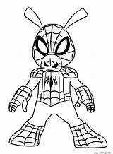 Coloriage Spider Ham Dessin Man à Imprimer sketch template