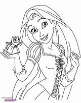 Tangled Rapunzel And Flynn Coloring Pages Sketch Page sketch template