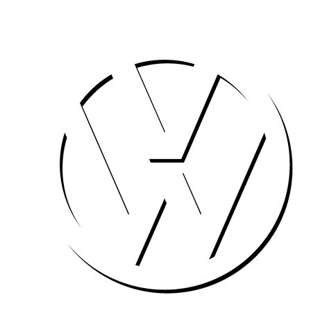 Volkswagen VW Logo PNG Transparent & SVG Vector - Freebie Supply