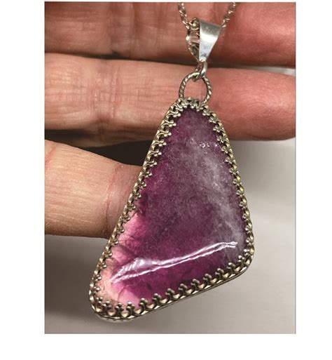 Fluorite Pendant Pink – Continental Designs MB