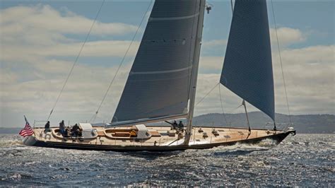 Brooklin Boat Yard Delivers 91-Foot Custom Sailing Yacht