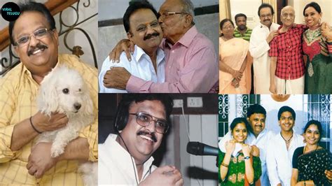 SP Balasubramaniam & His Family Unseen Images || Viral Telugu - YouTube