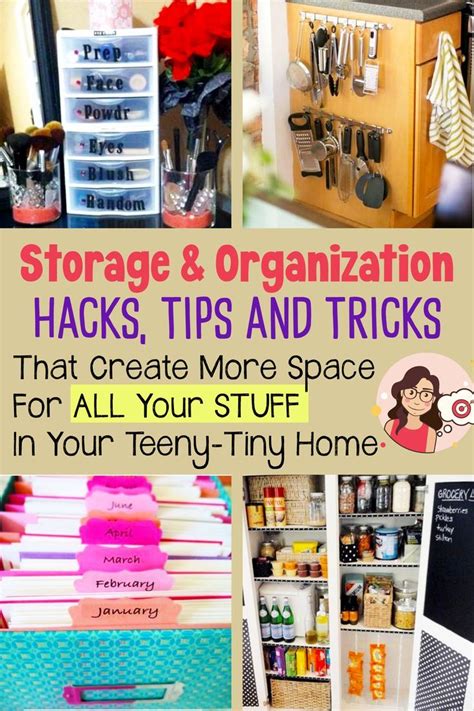 Cheap DIY Home Organization Hacks-45 Budget Friendly Ideas for 2024 ...