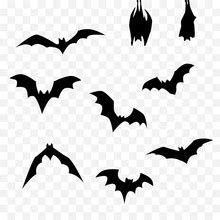 Bat Silhouette For Halloween Free Stock Photo - Public Domain Pictures