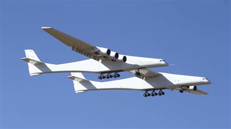 With wingspan wider than a football field, world's largest plane takes ...