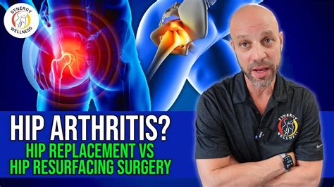 Hip Arthritis? Hip Replacement Vs. Hip Resurfacing Surgery - YouTube