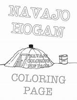Navajo Hogan Coloring Page  Etsy sketch template
