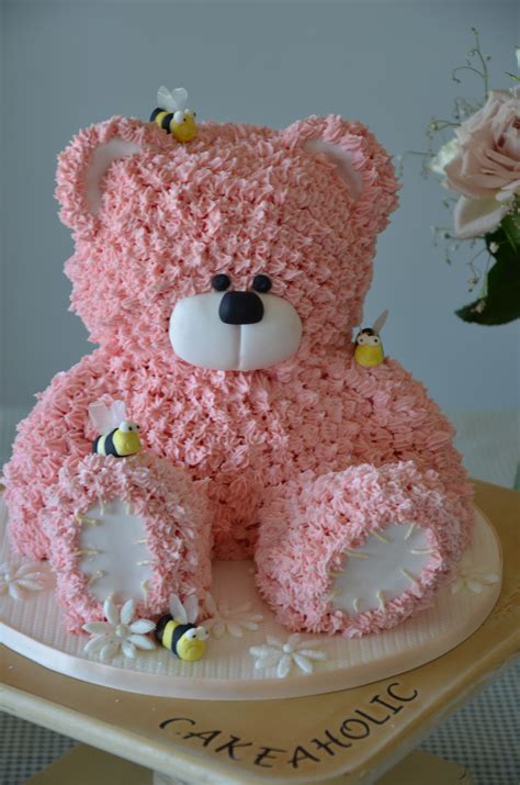 My Present Cake | Teddy bear cakes, Present cake, Teddy cakes