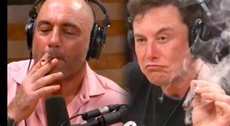 Joe Rogan Smokes Weed with Elon Mask on Joe Rogan Experience Podcast ...