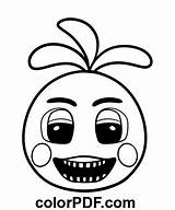 Toy Chica Fnaf – Coloring Pages And Books In PDF sketch template